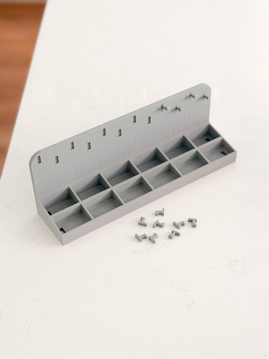 MODSHELF | TINY CHARM TRAY | COMPONENTS | CUSTOM MODULAR CHARM BAR DISPLAY
