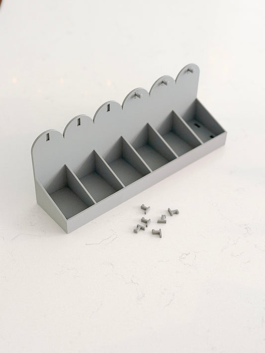 MODSHELF | CHARM BAR TRAY | COMPONENTS | CUSTOM MODULAR CHARM BAR DISPLAY