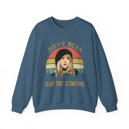 Stevie Nicks | Fairy Godmother | Gildan 18000 Unisex Heavy Blend™ Crewneck Sweatshirt