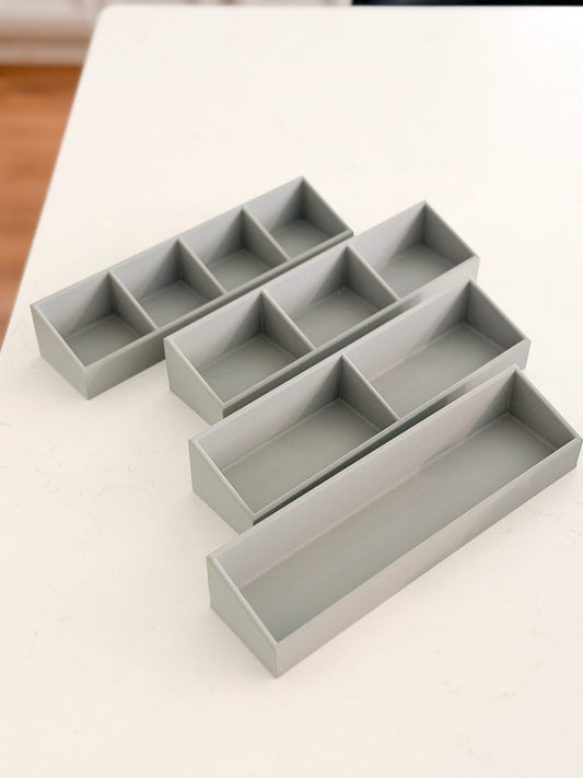 MODSHELF | SIMPLE DEEP SECTION TRAY | COMPONENTS | CUSTOM MODULAR CHARM BAR DISPLAY