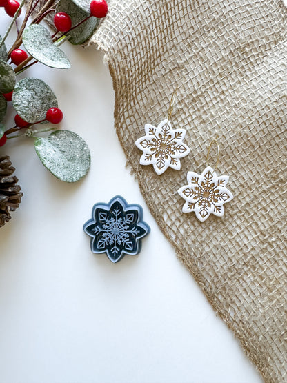 NORDIC SNOWFLAKE | CHRISTMAS 2024 | CLAY CUTTER