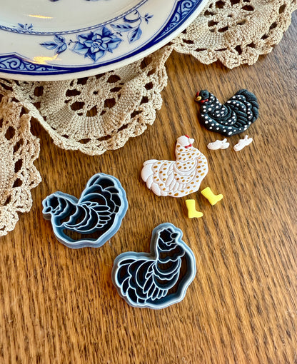 CHICKENS ONLY | SPRING | CLAY CUTTERS