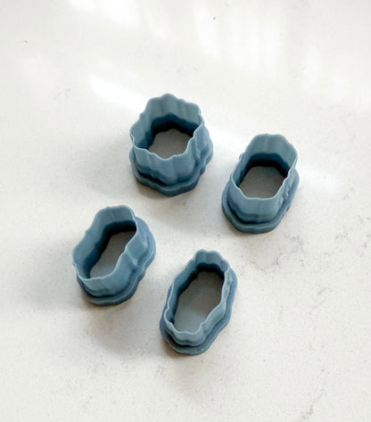 THE CHARM BAR | FRAME DONUT CHARMS | CLAY CUTTERS | NECKLACE BRACELET CHARM POLYMER CLAY CUTTERS