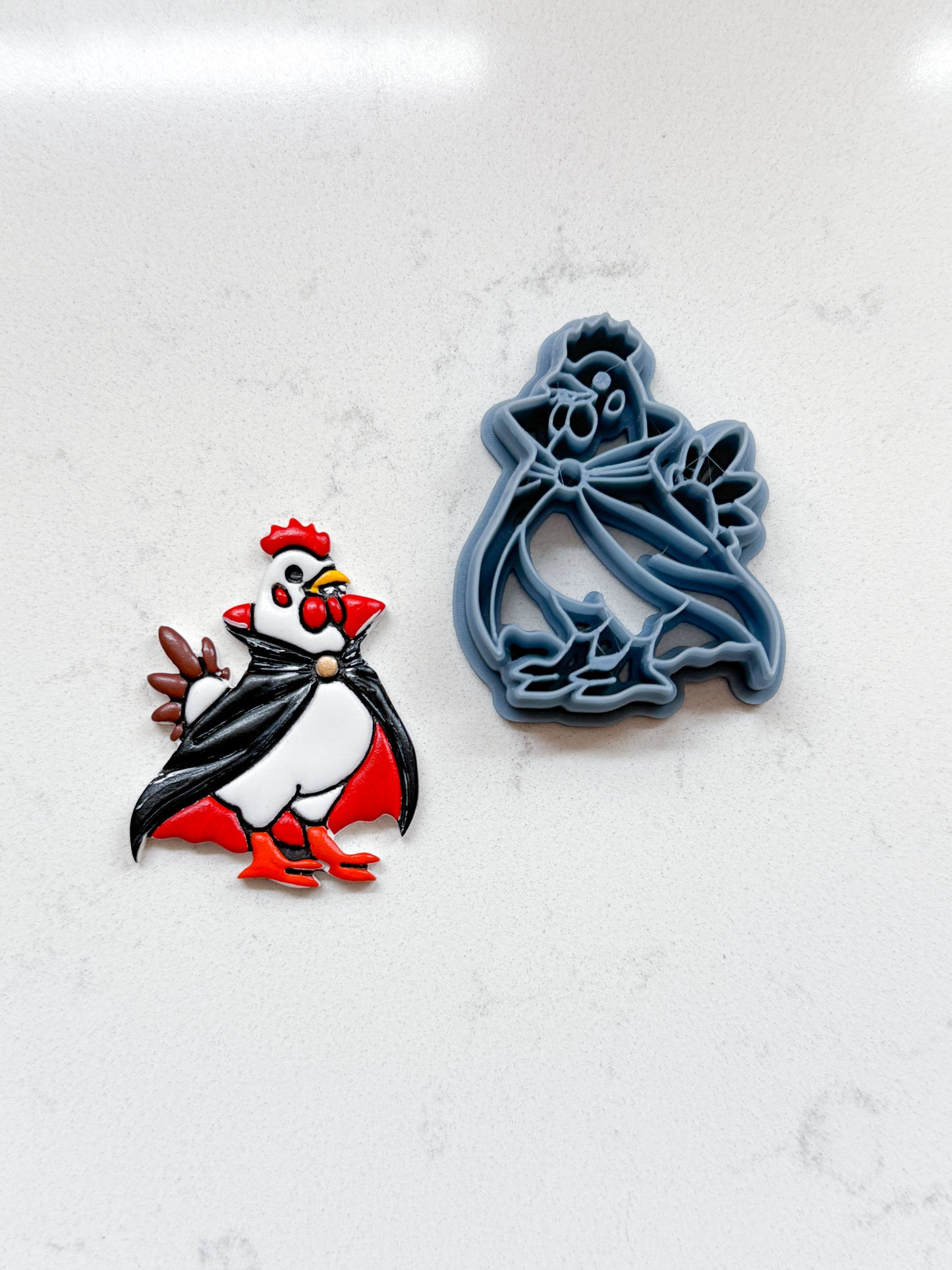 VAMPIRE ROOSTER | HALLOWEEN 2025 | CLAY CUTTERS