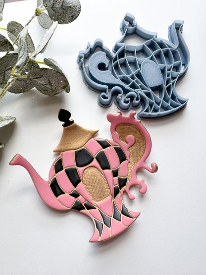 TEAPOT DISH | WONDERLAND | TRINKET DISH | CLAY CUTTER