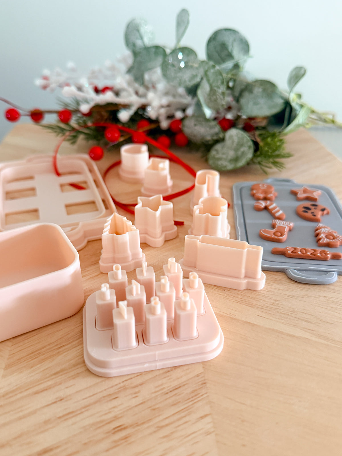 COOKIE SHEET & CHARM ORNAMENT BUNDLE | CLAY CUTTER