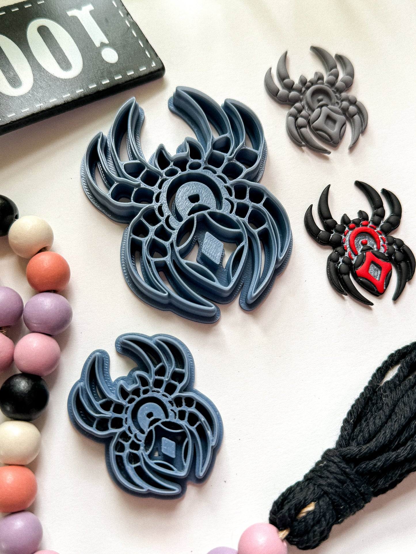 TATTOOED SPIDER | HALLOWEEN | CLAY CUTTERS