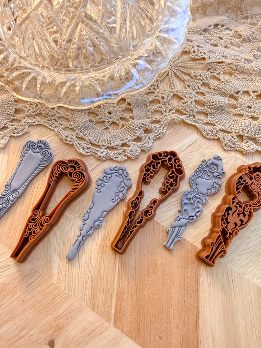 FAUX SILVERWARE CUT OFFS | VINTAGE KITCHEN | POLYMER CLAY CUTTERS