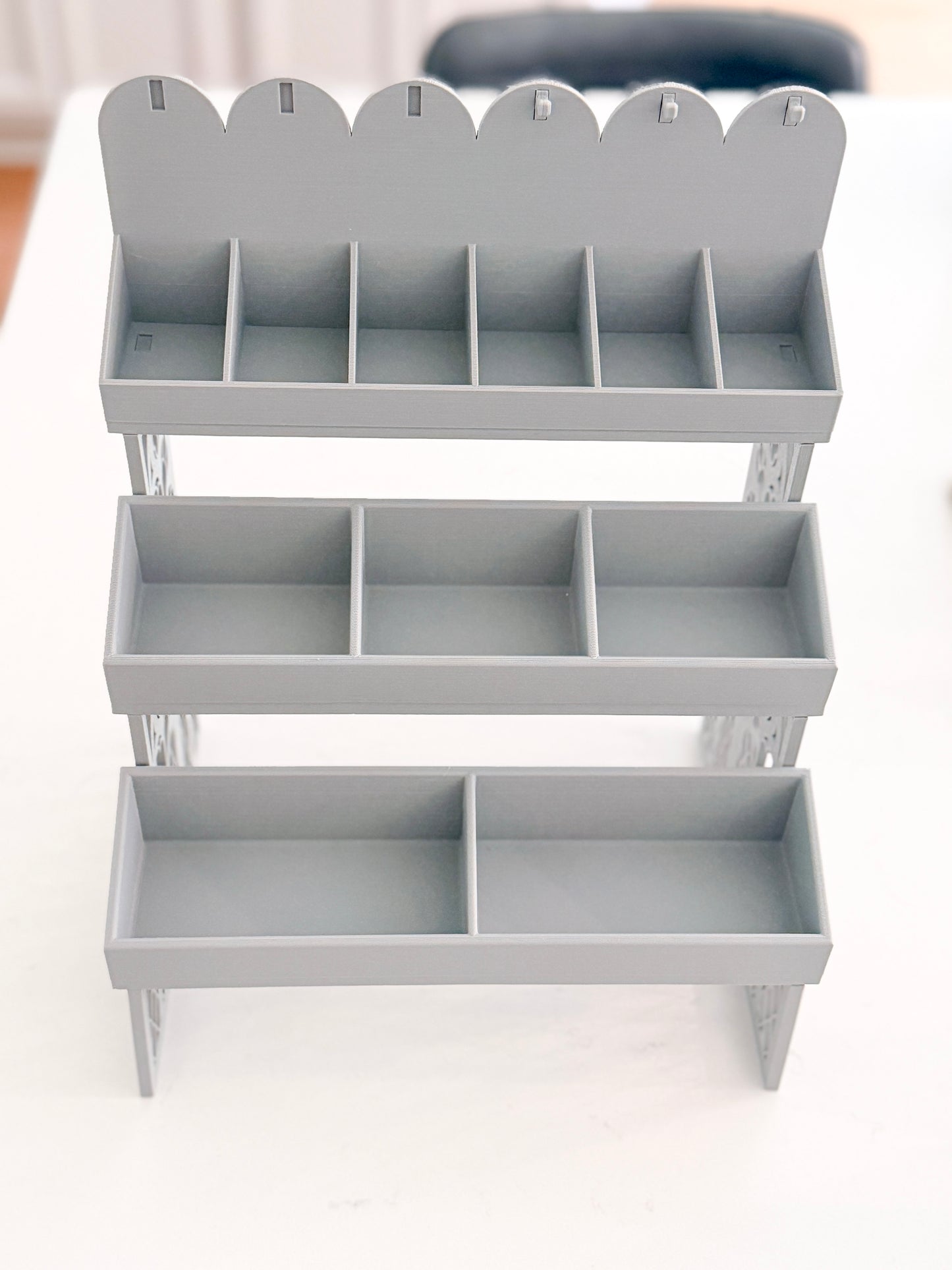 MODSHELF | SIMPLE DEEP SECTION TRAY | COMPONENTS | CUSTOM MODULAR CHARM BAR DISPLAY