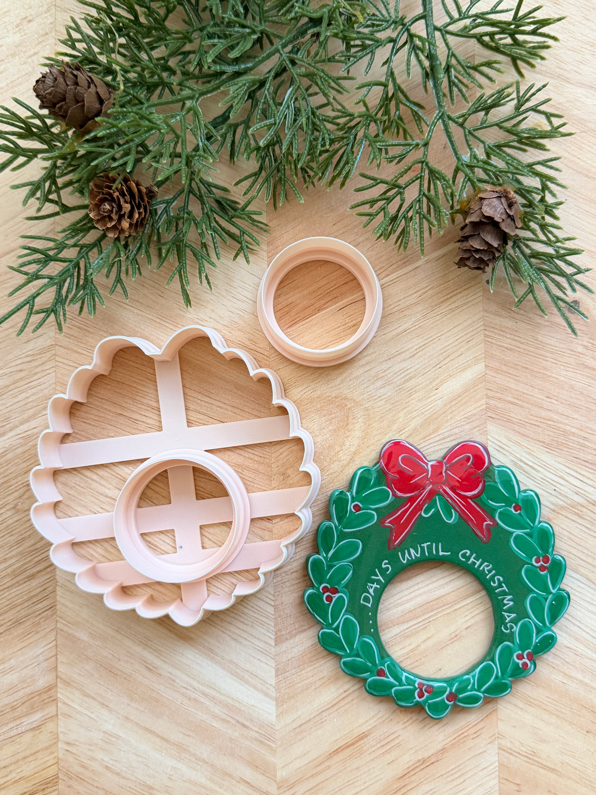 WINTER HOLIDAY MOOD MAGNET CLAY CUTTER SETS (12 OPTIONS) | POLYMER CLAY CUTTER
