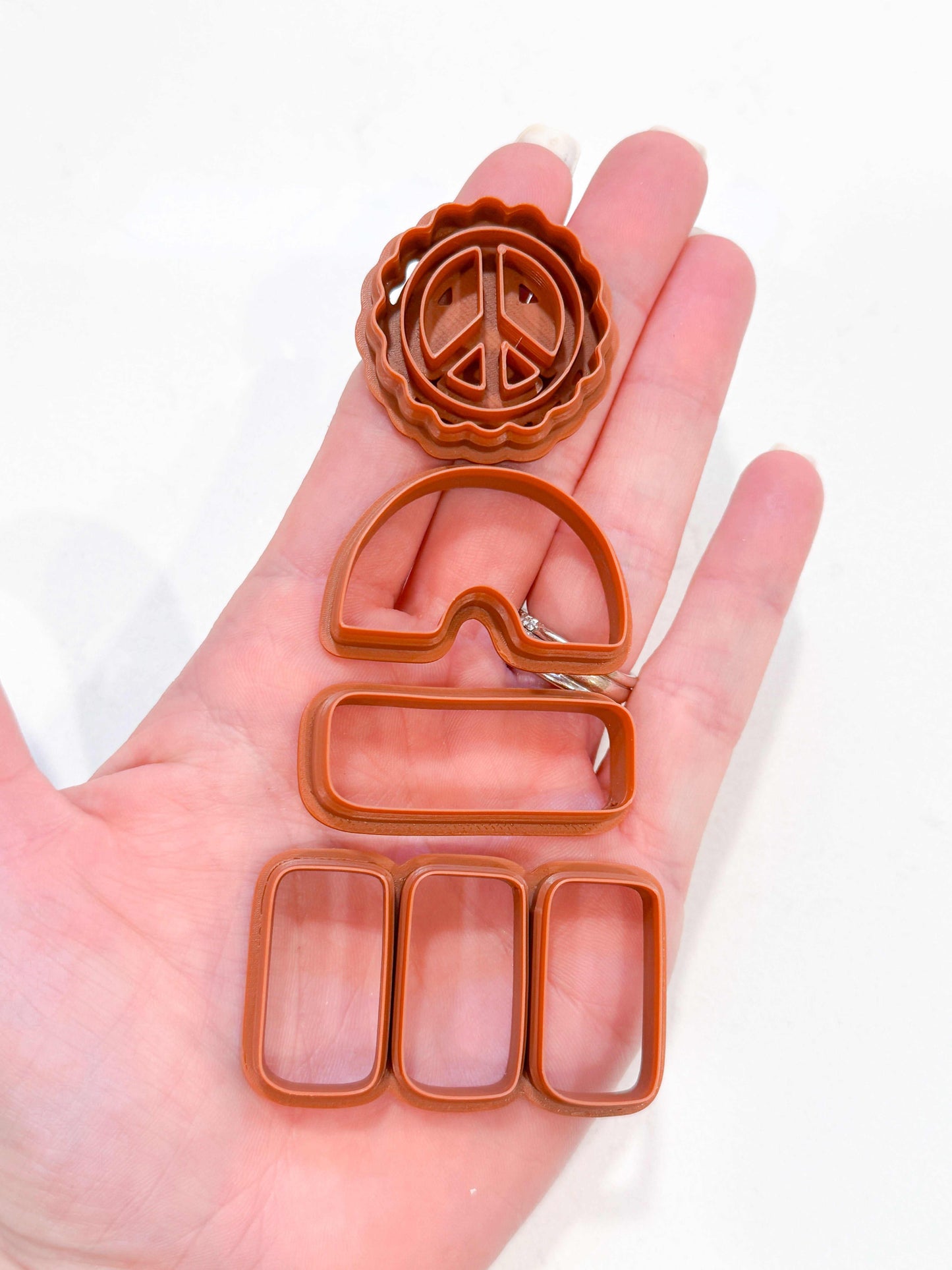 PEACE TALKS | THERETRODOLLHOUSE COLLAB | POLYMER CLAY CUTTER