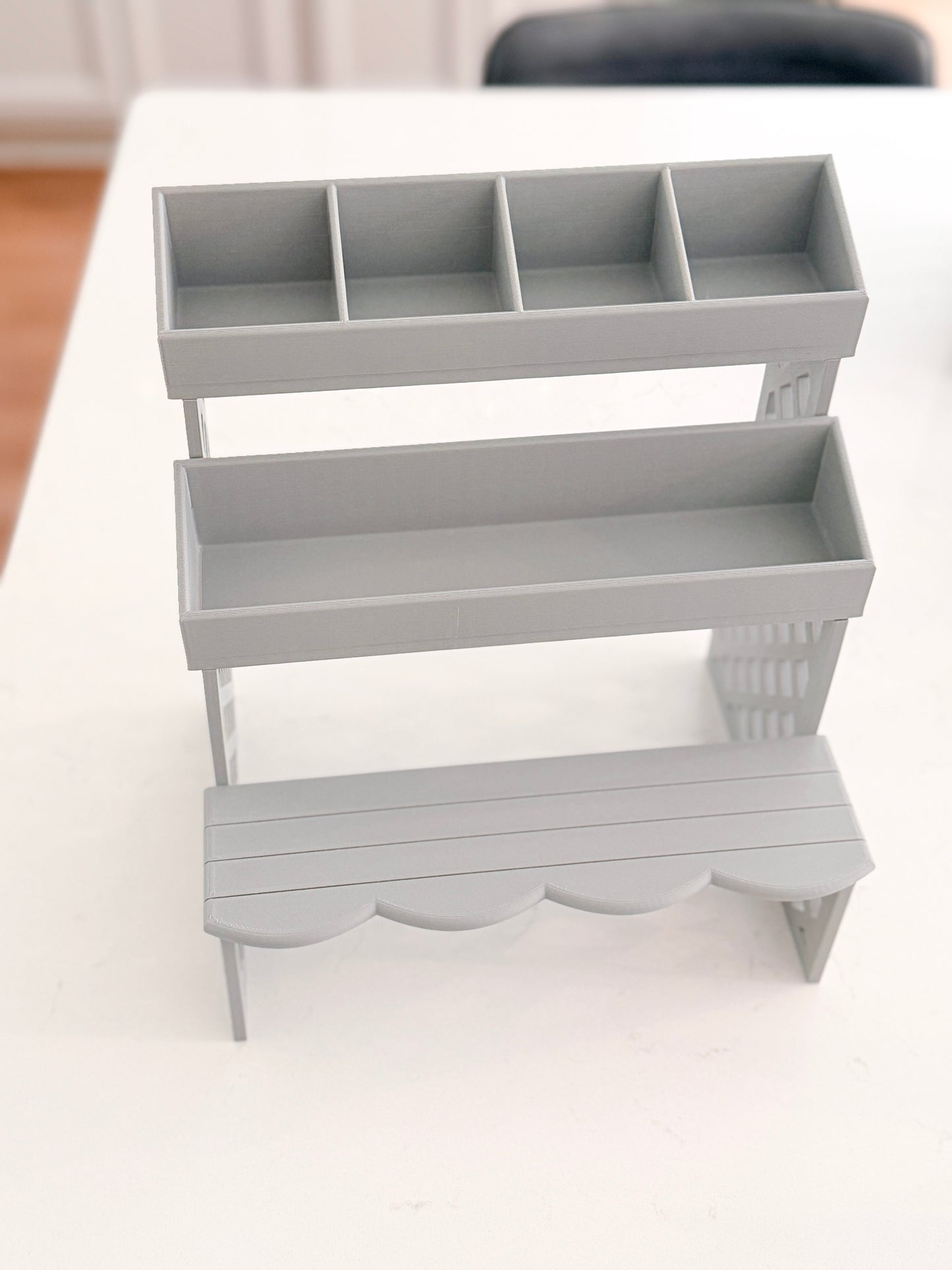 MODSHELF | FLAT & SLOTTED SHELVES | COMPONENTS | CUSTOM MODULAR CHARM BAR DISPLAY