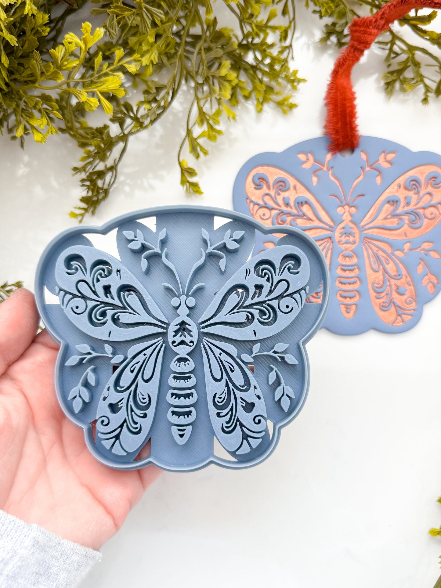 WALL ART | BUTTERFLY | SCANDINAVIAN | LARGE CLAY CUTTER