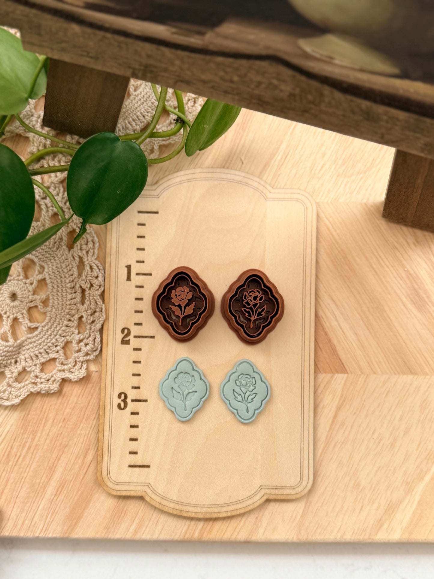 ROSE | Grandma Core | Polymer Clay Cutter
