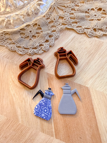 COFFEE CARAFE | VINTAGE KITCHEN | POLYMER CLAY CUTTERS