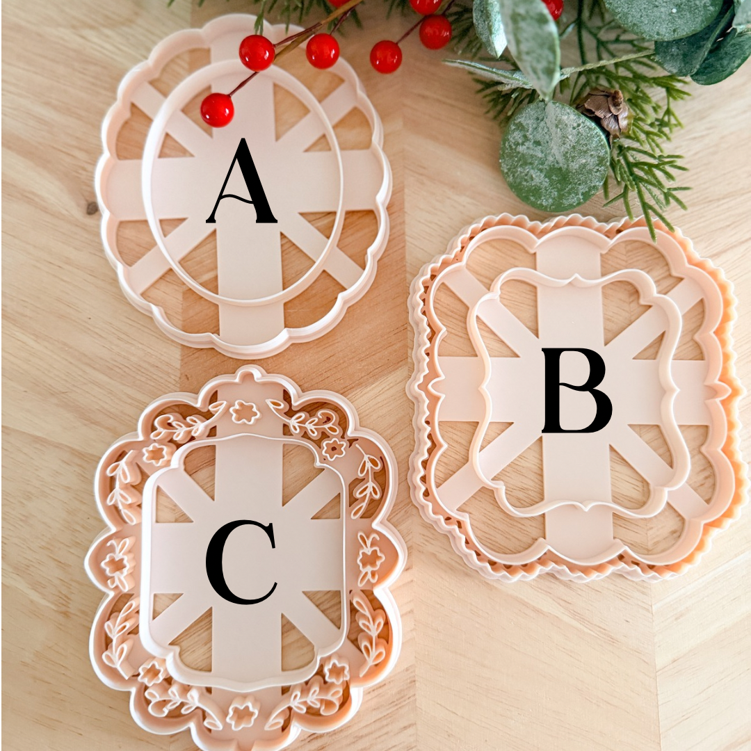 SCALLOPED TRINKET DISH CUTTERS | COQUETTE | POLYMER CLAY CUTTER