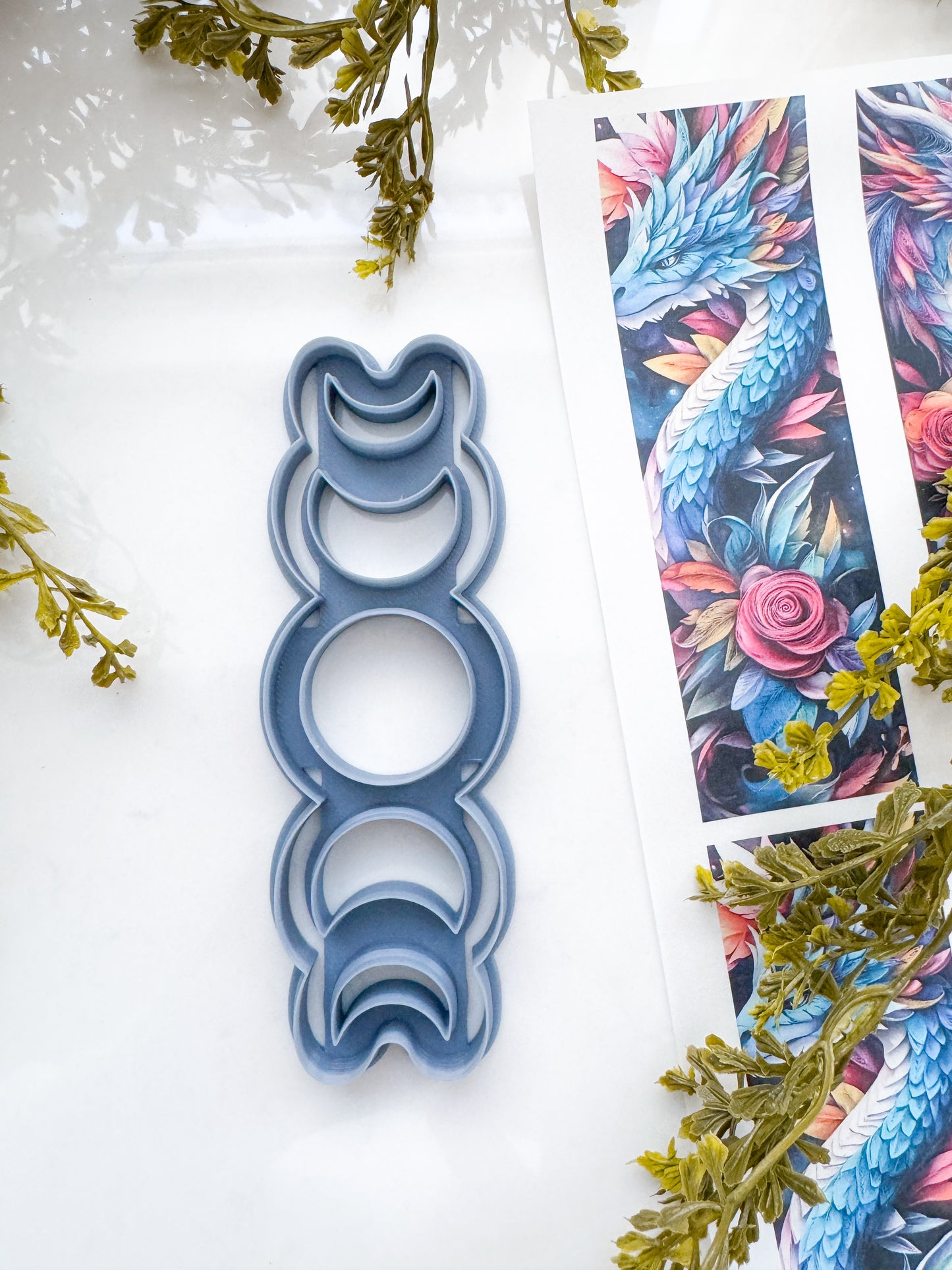 BOOKMARK | MOONPHASE | CLAY CUTTER