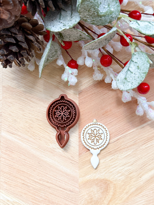 BURST ORNAMENT | CHRISTMAS HOLIDAY | CLAY CUTTER