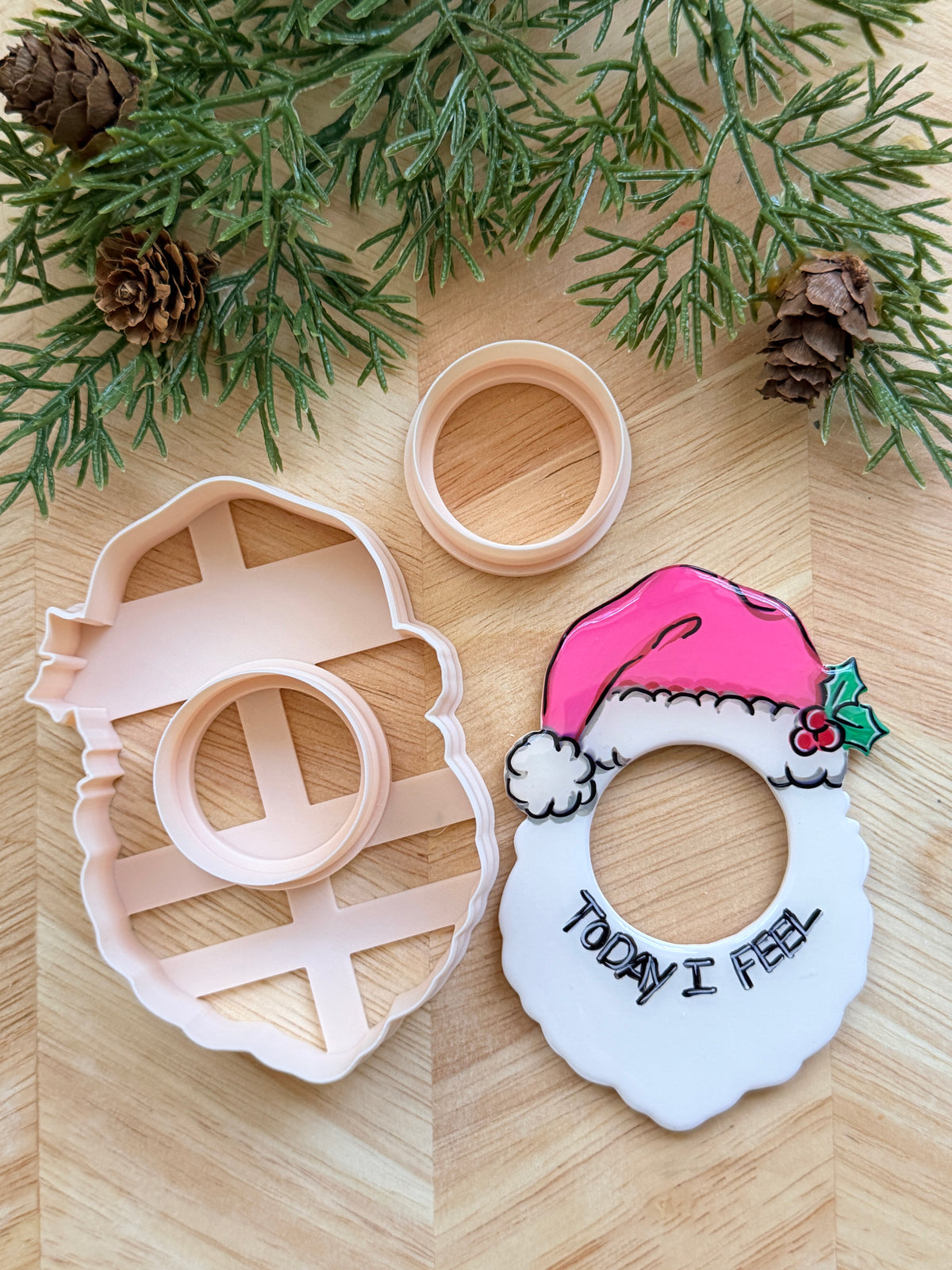 WINTER HOLIDAY MOOD MAGNET CLAY CUTTER SETS (12 OPTIONS) | POLYMER CLAY CUTTER
