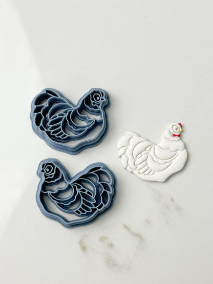 CHICKEN & CHICK CLAY CUTTERS