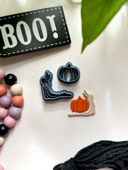 SNAIL WITH PUMPKIN SHELL | HALLOWEEN | CLAY CUTTERS