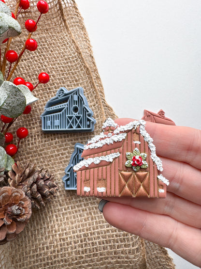 BARN | CHRISTMAS | CLAY CUTTERS