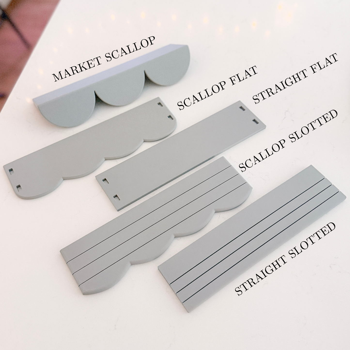 MODSHELF | FLAT & SLOTTED SHELVES | COMPONENTS | CUSTOM MODULAR CHARM BAR DISPLAY