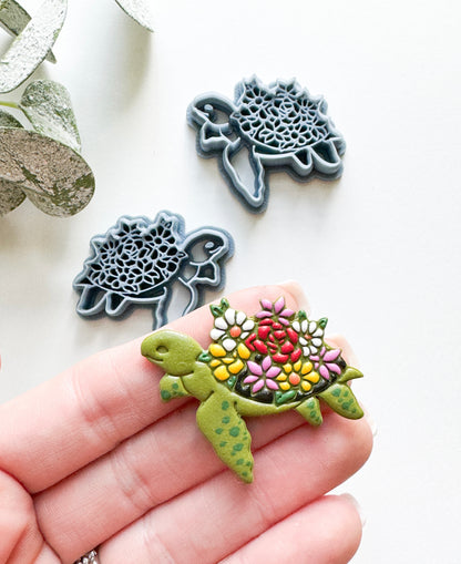 FLORAL SEA TURTLE | SHOPSOMETHINGEARTHY COLLAB