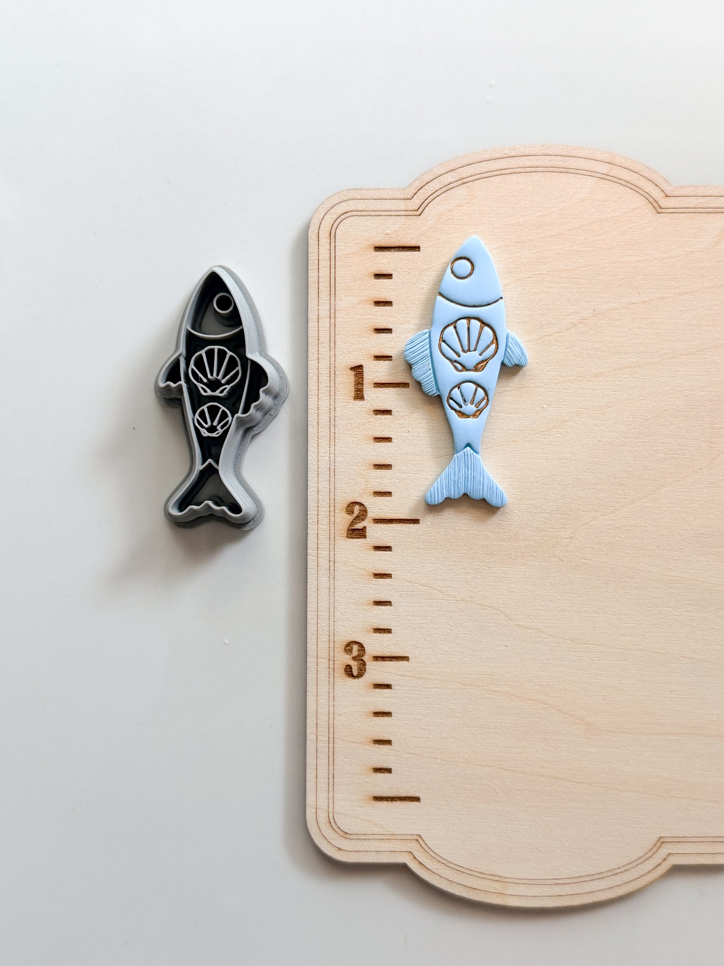 FISH SCALLOP BELLY | OCEAN | SUMMER | CLAY CUTTERS