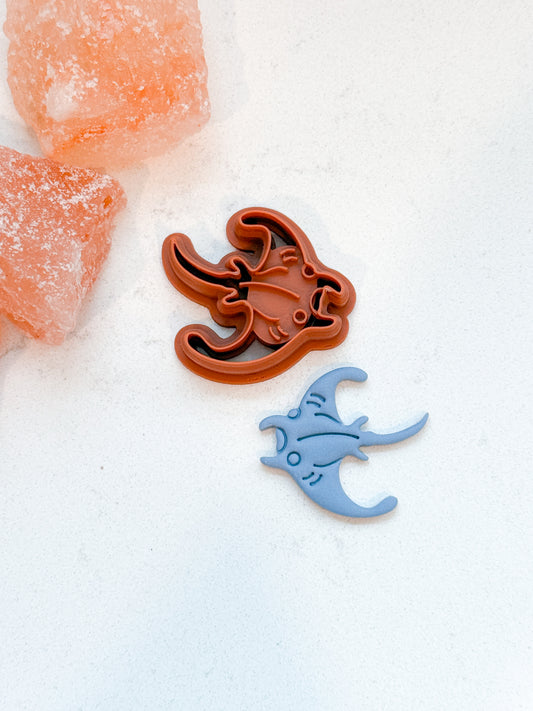 MANTA RAY | SUMMER | SEALIFE ANIMAL | CLAY CUTTERS