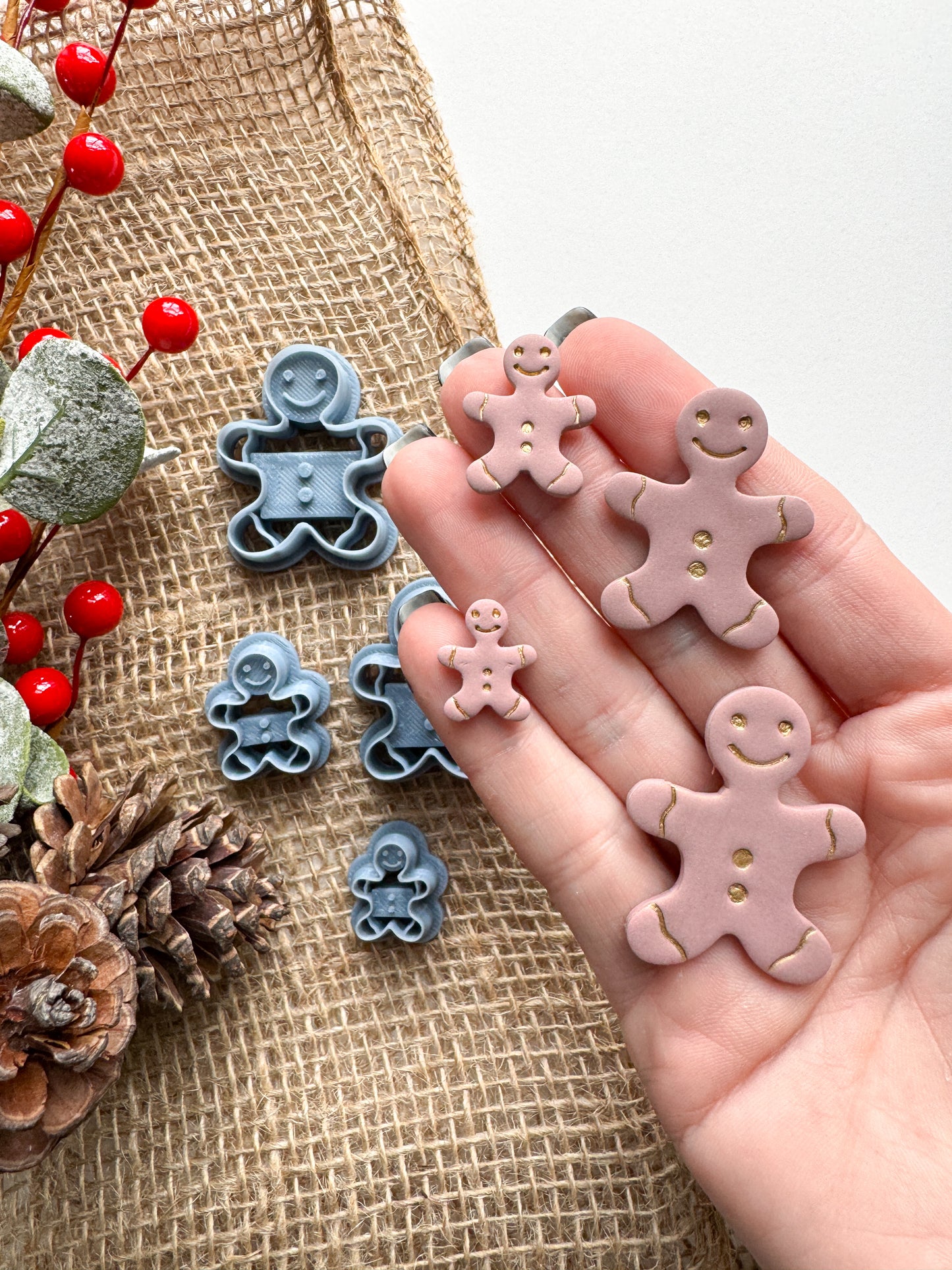 GINGERBREAD MEN | CLAY CUTTERS