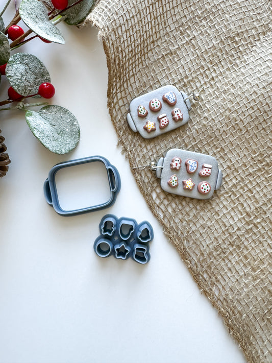 COOKIE SHEET & COOKIES SET | CHRISTMAS 2024 | CLAY CUTTER