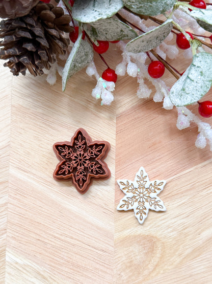 THIS YEARS SNOWFLAKE | CHRISTMAS HOLIDAY | CLAY CUTTER