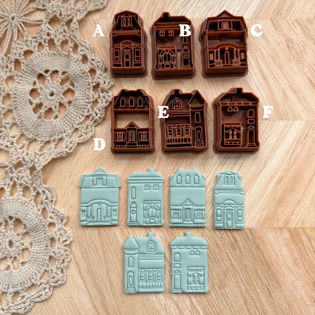 SMALLER LENOX 1989 SPICE VILLAGE | VINTAGE KITCHEN NOSTALGIA | POLYMER CLAY CUTTERS