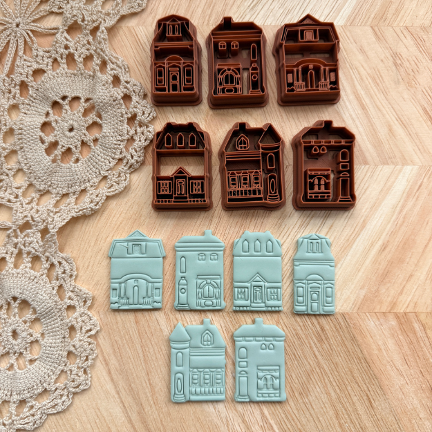 SMALLER LENOX 1989 SPICE VILLAGE | VINTAGE KITCHEN NOSTALGIA | POLYMER CLAY CUTTERS