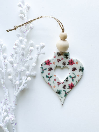 HEART DONUT ORNAMENT | CLAY CUTTER