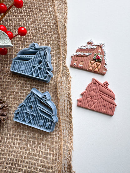 BARN | CHRISTMAS | CLAY CUTTERS