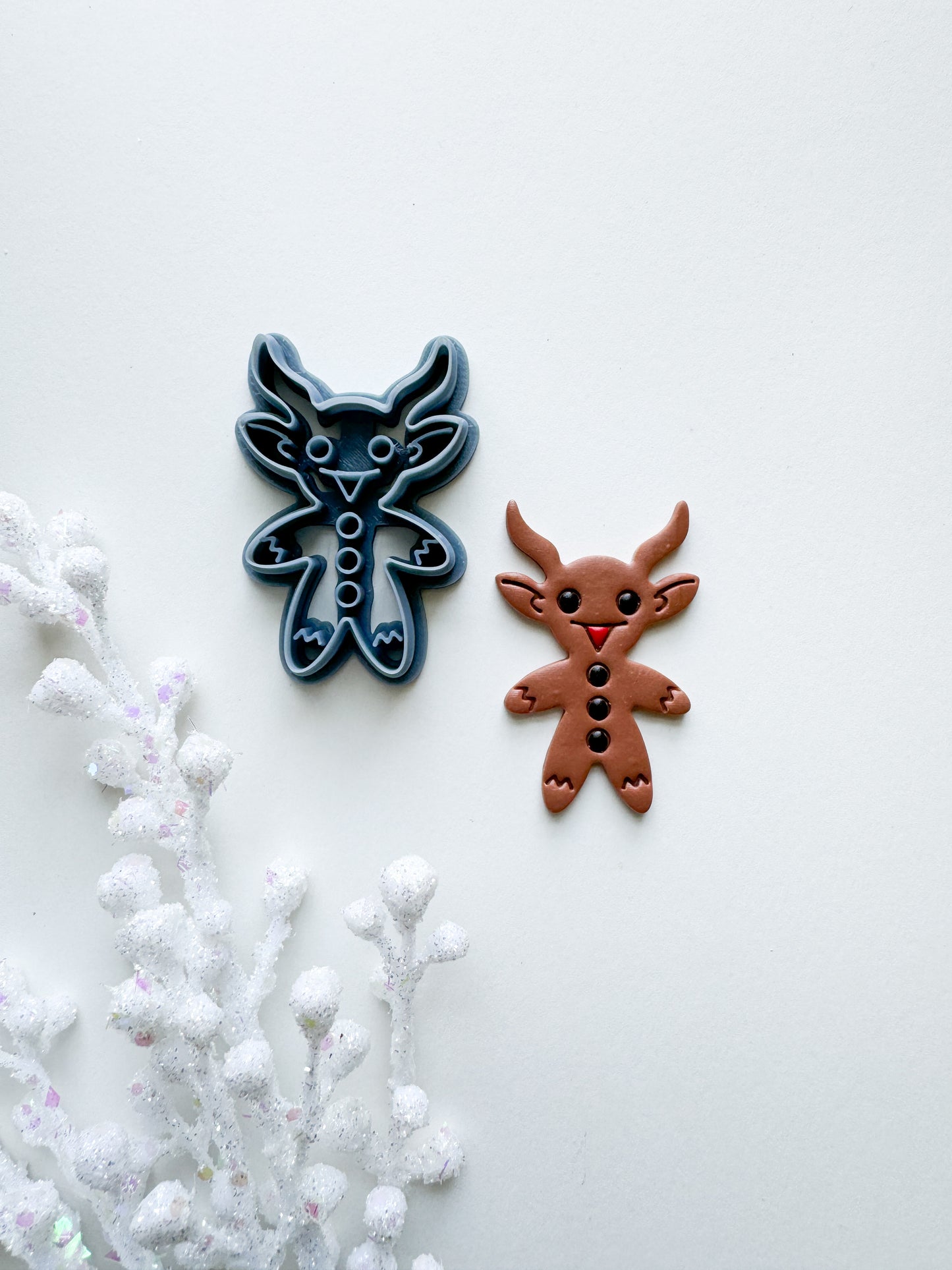 KRUMPUS GINGERBREAD | DARK CHRISTMAS | CLAY CUTTER