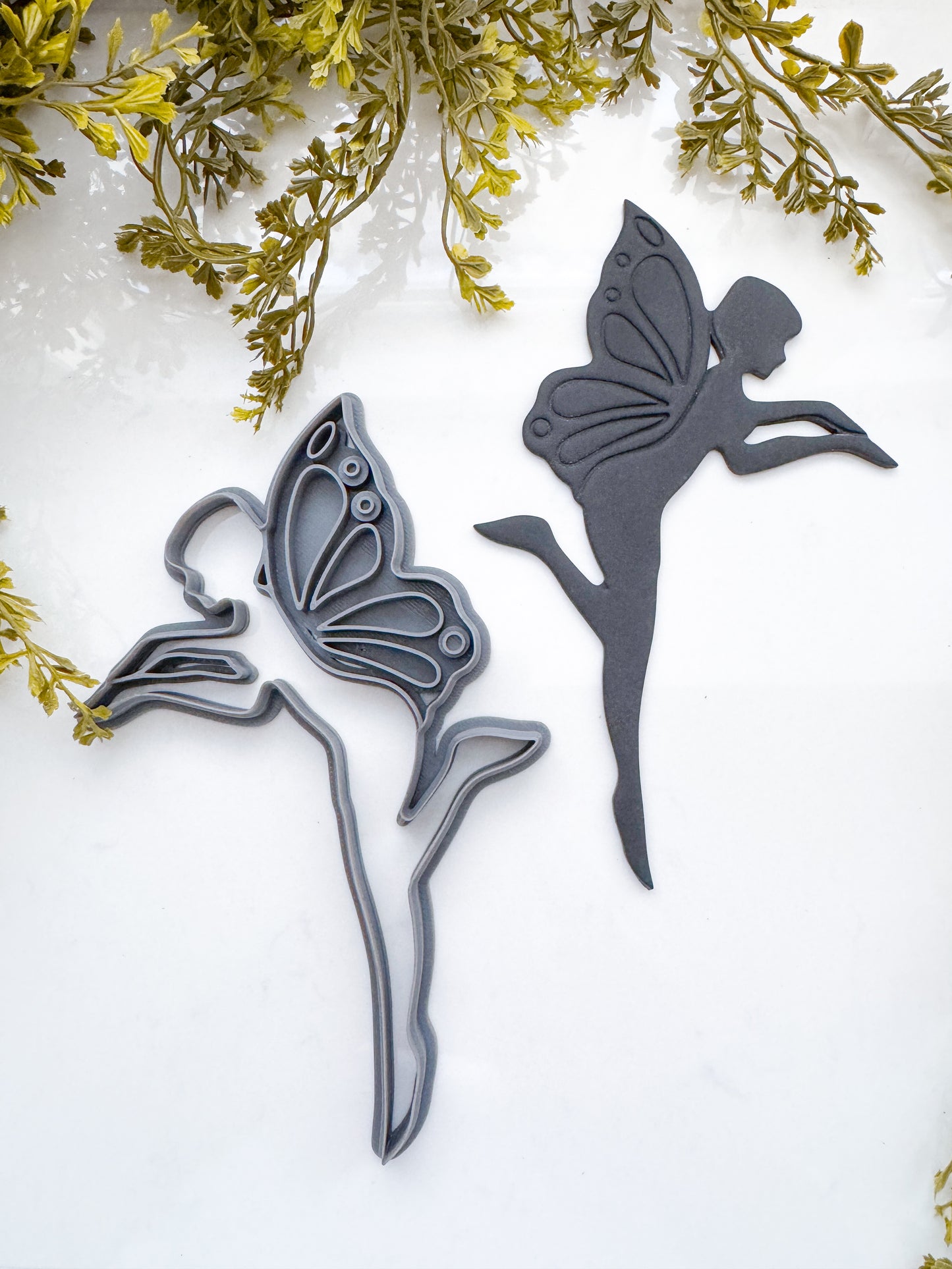 WALL ART | MONARCH FAIRY | ENCHANTMENT | LARGE CLAY CUTTER