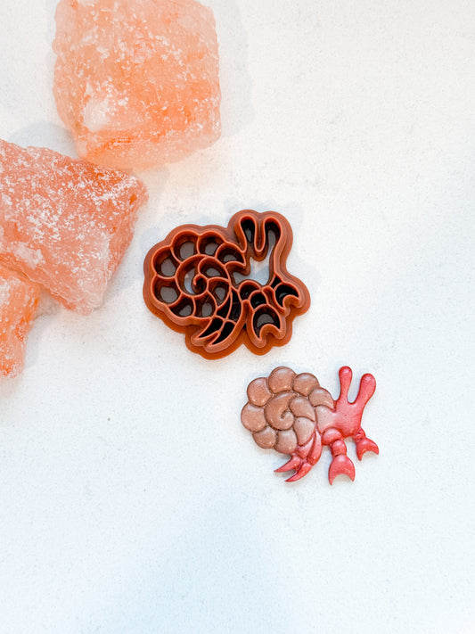 HERMIT CRAB | OCEAN | SEALIFE ANIMAL | CLAY CUTTER