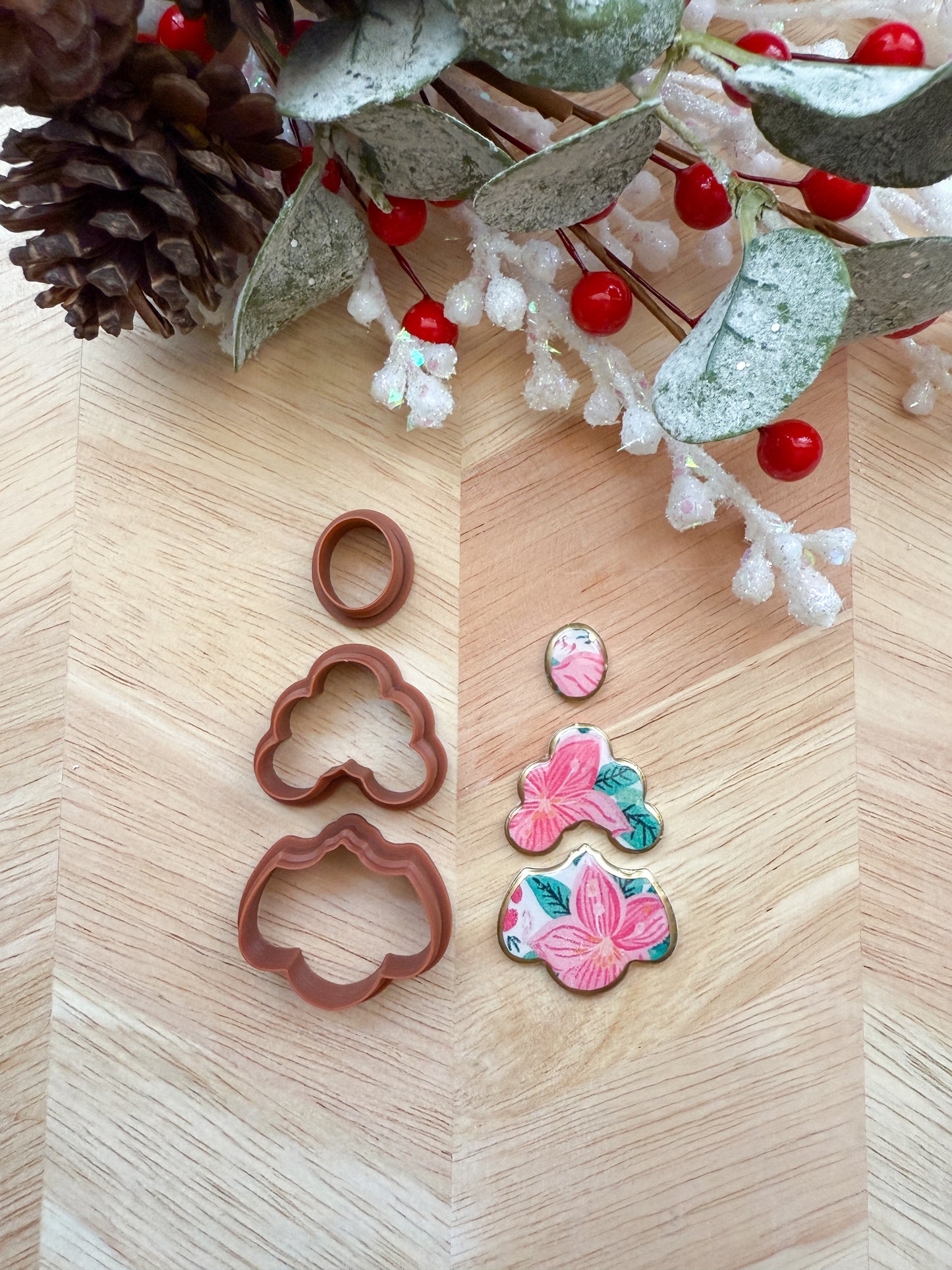 BUBBLE CHANDELIER SET | CHRISTMAS HOLIDAY | CLAY CUTTER