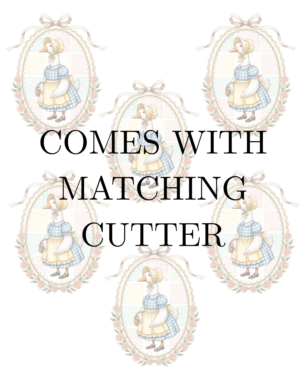 MOTHER GOOSE TRANSFER PAPER & CUTTERS | POLYMER CLAY CUTTERS