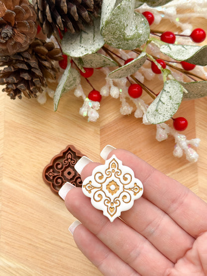 FILAGREE ORNAMENT | CHRISTMAS HOLIDAY | CLAY CUTTER