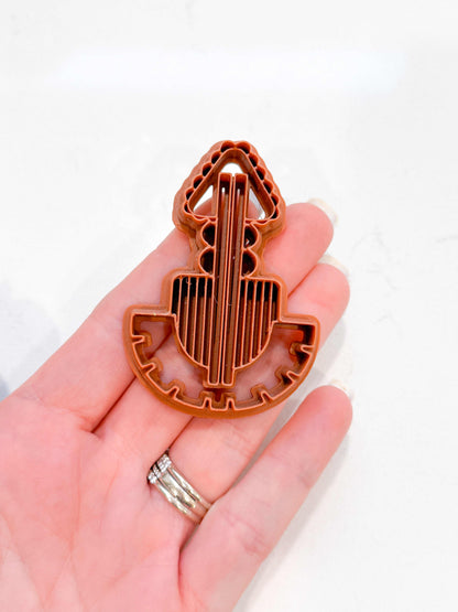 ANCHORED DEEP | THERETRODOLLHOUSE COLLAB | POLYMER CLAY CUTTER