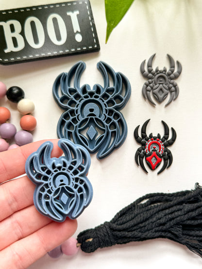 TATTOOED SPIDER | HALLOWEEN | CLAY CUTTERS