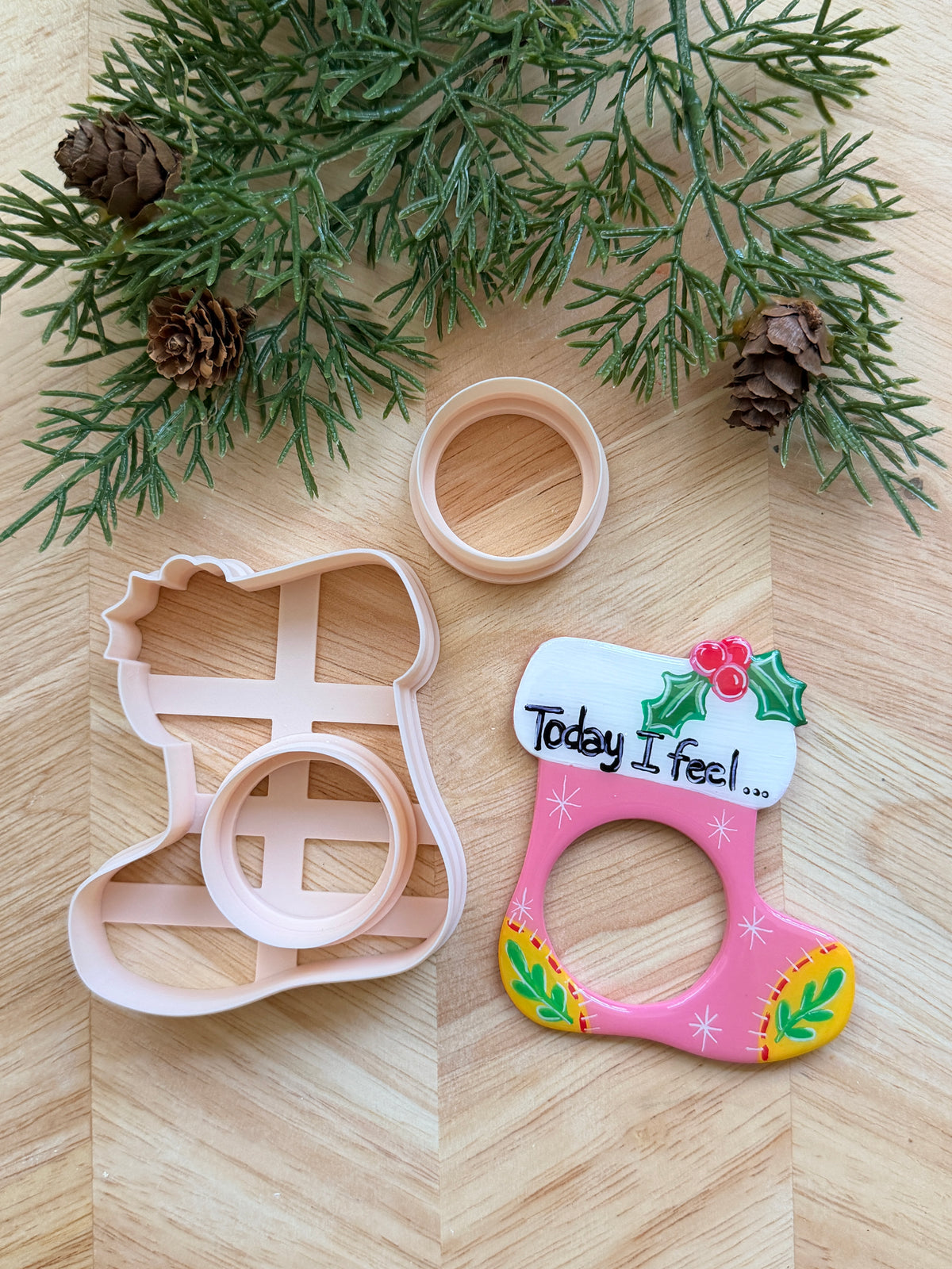 WINTER HOLIDAY MOOD MAGNET CLAY CUTTER SETS (12 OPTIONS) | POLYMER CLAY CUTTER