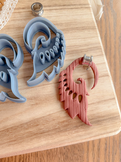 TRIBAL WING | GAUGED HANGER | CLAY CUTTER  SET