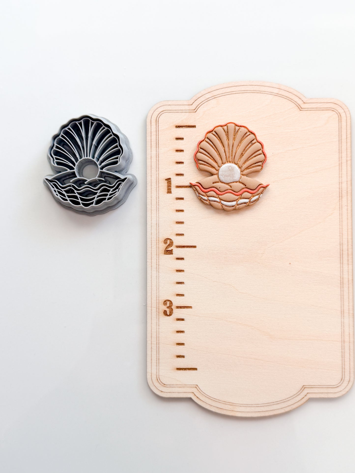 OPEN CLAM SHELL | OCEAN | SUMMER | CLAY CUTTERS