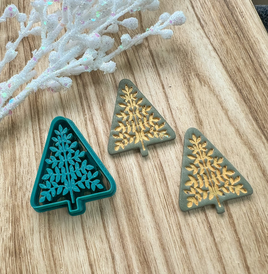 Folk Christmas Tree Clay Cutter | Scandinavian