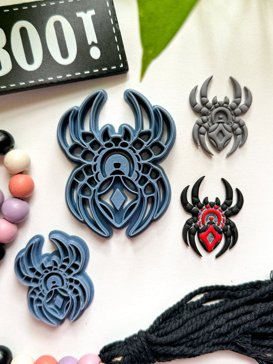 TATTOOED SPIDER | HALLOWEEN | CLAY CUTTERS